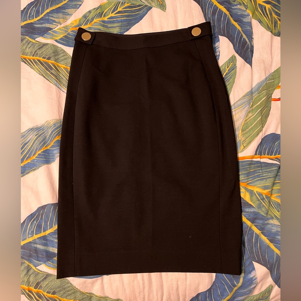 NWT DVF pencil skirt - black Diane Von Furstenberg